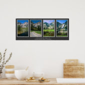 Yosemite Herfsten Collage Poster (Keuken)