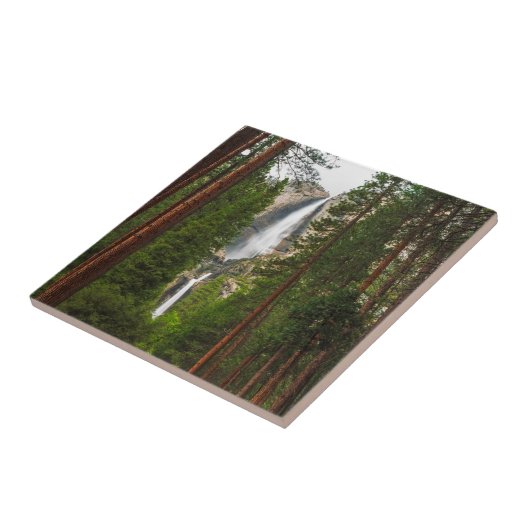 Yosemite-Herfsten door het bos Tegeltje (Zijkant)