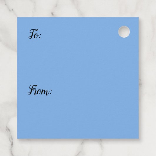 Yosemite Herfsten en Bossen Bedankjes Labels (Achterkant)