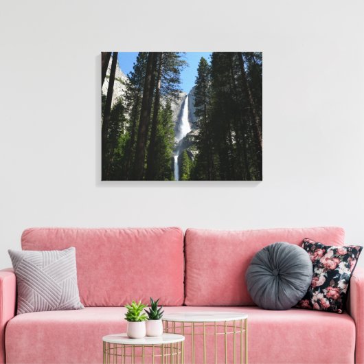 Yosemite Herfsten en Bossen Canvas Afdruk (Insitu (Woonkamer))