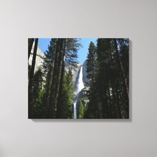 Yosemite Herfsten en Bossen Canvas Afdruk (Voorkant)