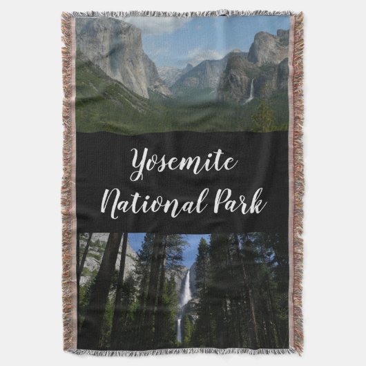 Yosemite Herfsten en Bossen Deken (Voorkant Verticaal)