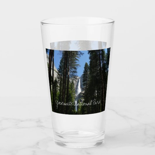 Yosemite Herfsten en Bossen Glas (Voorkant)