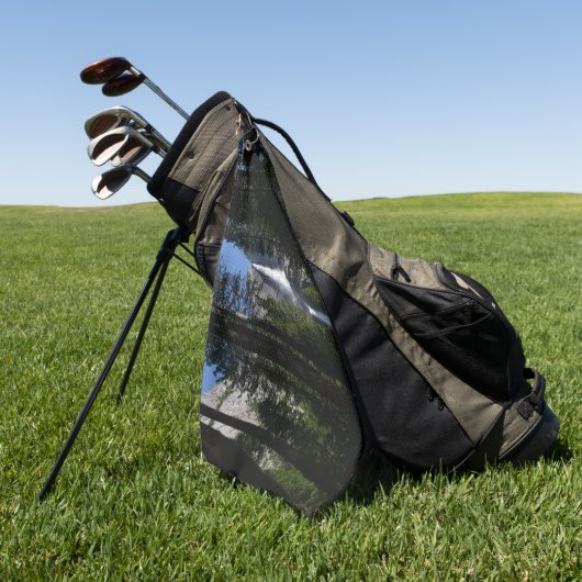 Yosemite Herfsten en Bossen Golfhanddoek (Groen)