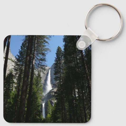 Yosemite Herfsten en Bossen Sleutelhanger (Achterkant)