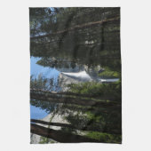 Yosemite Herfsten en Bossen Theedoek (Verticaal)