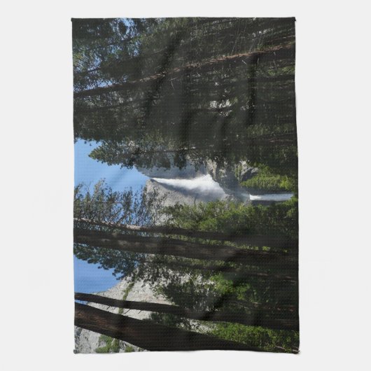 Yosemite Herfsten en Bossen Theedoek (Verticaal)