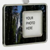 Yosemite Herfsten en Bossen Verzilverd Omlijst Ornament (Rechts)