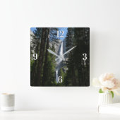 Yosemite Herfsten en Bossen Vierkante Klok (Huis)