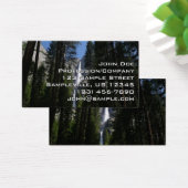 Yosemite Herfsten en Bossen Visitekaartje (Bureau)