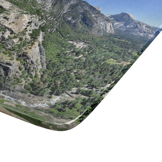 Yosemite Herfsten en Half Dome van Oh Mijn Gosh Po Snijplank (Hoek)