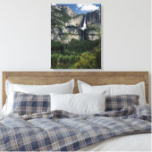 Yosemite Herfsten en Valley 2 Canvas Afdruk (Insitu (Slaapkamer))