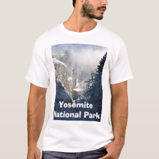 yosemite herfsten in de winter t-shirt