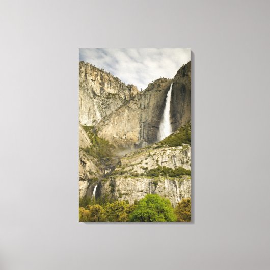 Yosemite Herfsten in het voorjaar, Yosemite Nation Canvas Afdruk (Voorkant)