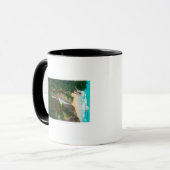 Yosemite-Herfsten in Yosemite, Californië Mok (Voorkant links)