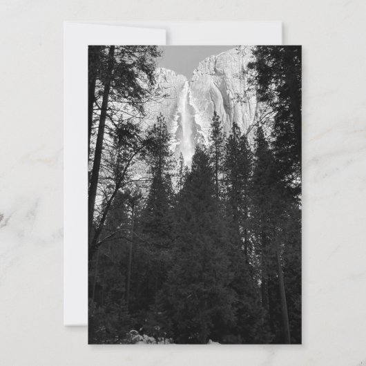 Yosemite Herfsten Kaart (Achterkant)