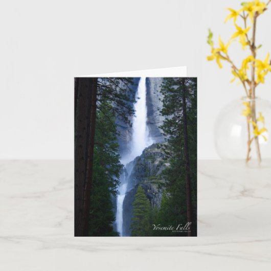 Yosemite_Herfsten_kaart Kaart (Gele Bloem)