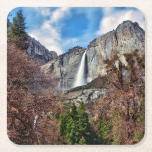 Yosemite Herfsten Kartonnen Onderzetters