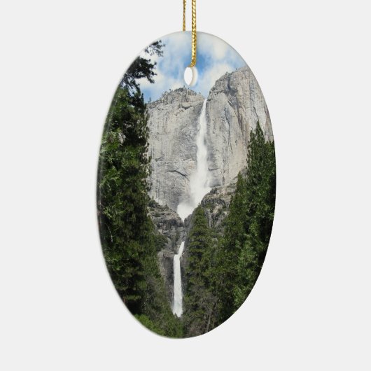 Yosemite Herfsten Keramisch Ornament (Rechts)