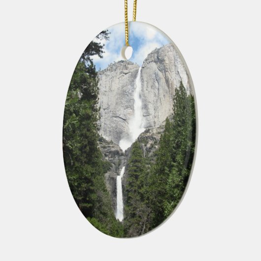 Yosemite Herfsten Keramisch Ornament (Links)