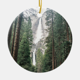 Yosemite Herfsten Keramisch Ornament