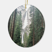 Yosemite Herfsten Keramisch Ornament (Links)