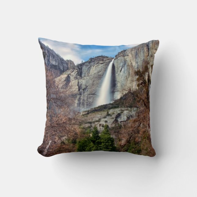Yosemite Herfsten Kussen (Voorkant)