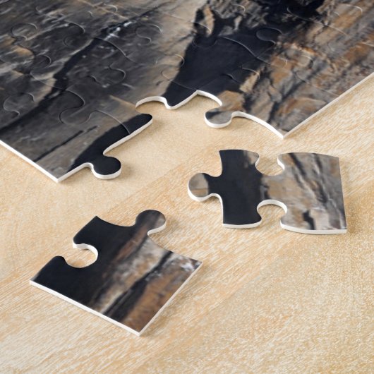 Yosemite-Herfsten met regenboog Legpuzzel (Zijkant)