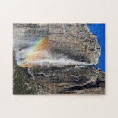 Yosemite-Herfsten met regenboog Legpuzzel (Horizontaal)