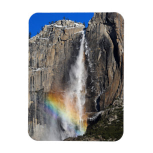 Yosemite-Herfsten met regenboog Magneet