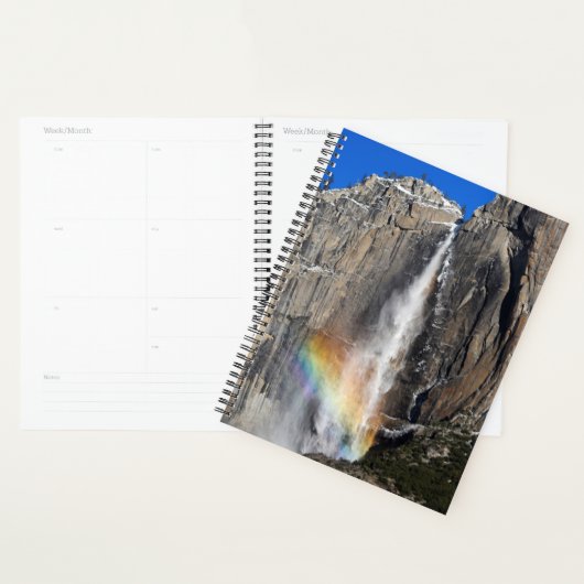 Yosemite-Herfsten met regenboog Planner (Display)