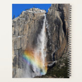 Yosemite-Herfsten met regenboog Planner (Achterkant)