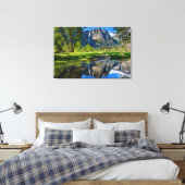 Yosemite-Herfsten | Nationaal park Yosemite Canvas Afdruk (Insitu (Slaapkamer))
