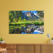 Yosemite-Herfsten | Nationaal park Yosemite Canvas Afdruk (Insitu (Woonkamer))