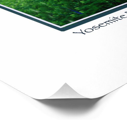 Yosemite-Herfsten - Nationaal Park Yosemite Foto Afdruk (Hoek)