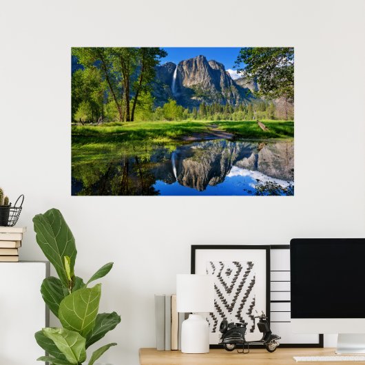 Yosemite-Herfsten | Nationaal park Yosemite Poster (Thuiskantoor)