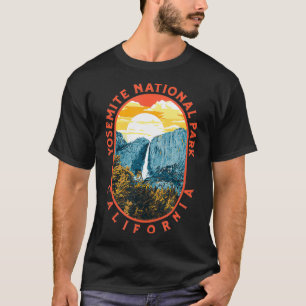 Yosemite-Herfsten - National Park California Retro T-shirt