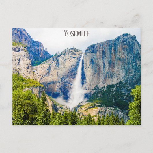 Yosemite Herfsten National Park Reisfoto Briefkaart (Voorkant)