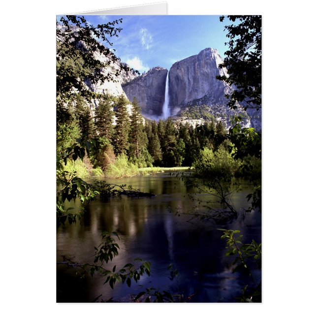 Yosemite-Herfsten op de Yosemite National Park-kaa (Voorkant)