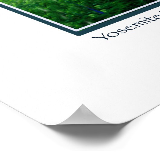 Yosemite Herfsten Poster (Hoek)