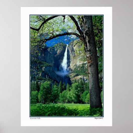 Yosemite Herfsten Poster (Voorkant)