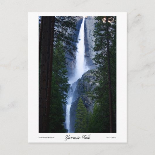 Yosemite Herfsten Prints Briefkaart (Voorkant)