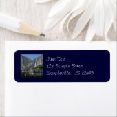 Yosemite Herfsten retour adreslabel Etiket (Insitu)