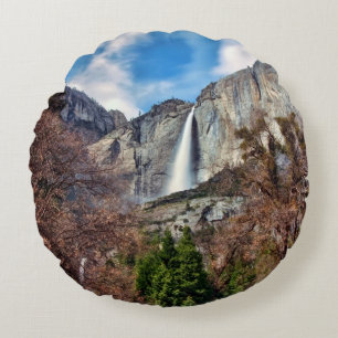 Yosemite Herfsten Rond Kussen