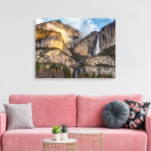 Yosemite Herfsten schilderachtig, Californië Canvas Afdruk (Insitu (Woonkamer))