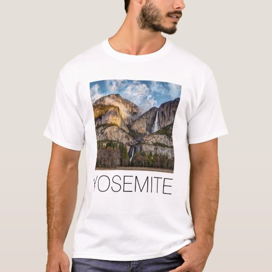 Yosemite Herfsten schilderachtig, Californië T-shirt (Voorkant)