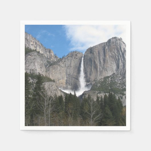 Yosemite Herfsten Servetten (Voorkant)