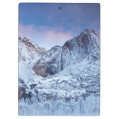 Yosemite Herfsten Sunrise Klembord (Achterkant)