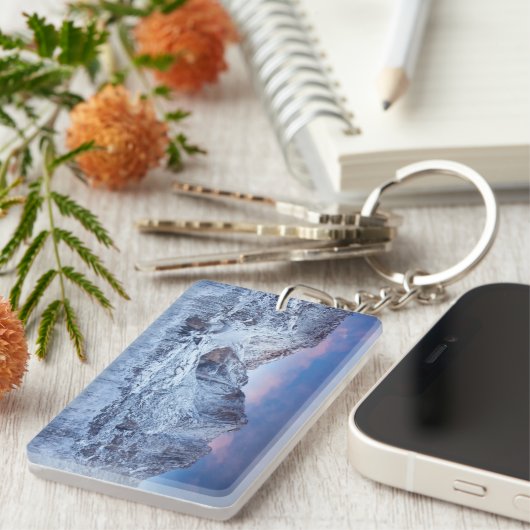 Yosemite Herfsten Sunrise Sleutelhanger (Voorkant Rechts)