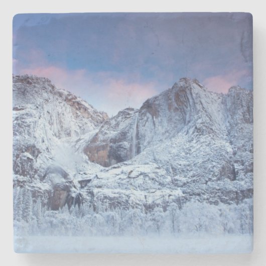 Yosemite Herfsten Sunrise Stenen Onderzetter (Voorkant)